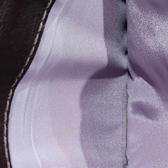 VINTAGE COACH Signature CHECKBOOK COVER, BROWN/TAN, Womens - Picture 6 of 7